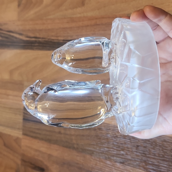 Royal Crystal Mother & Baby Penguin On Frosted Base Paperweight - Picture 14 of 14